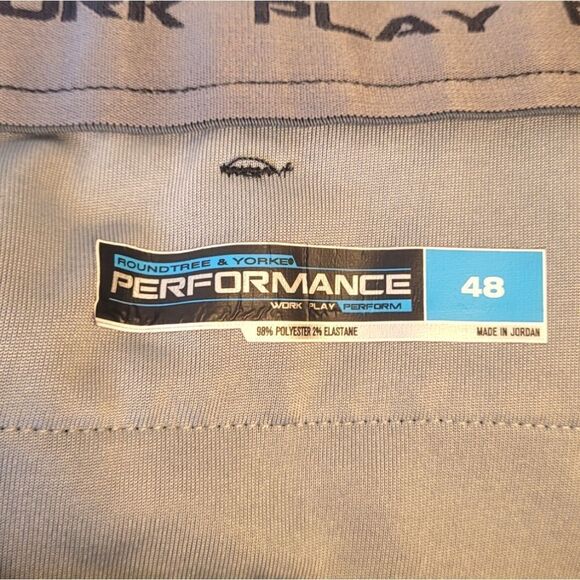 Roundtree & Yorke Performance Black Shorts - Picture 3 of 5